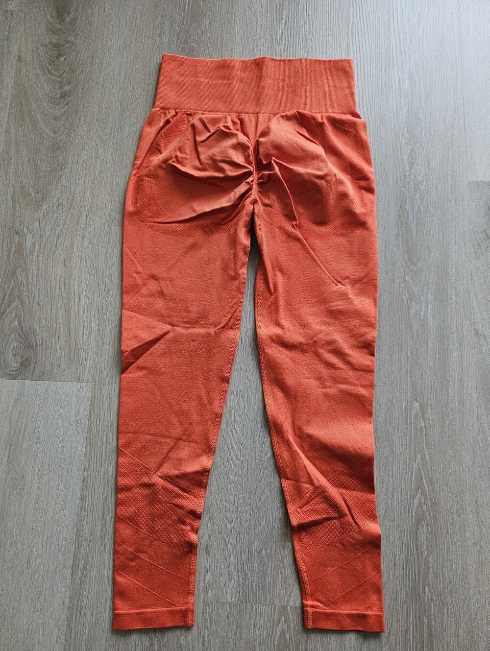 Dark Orange Butt Lift Leggings